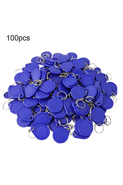 choice2 100pcs 10/50/100pcs 13.56MHz RFID Keykobs Read Only S50 Proximity IC ...