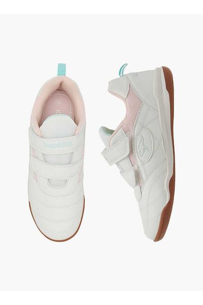 Kangaroos Women's Logo Detail Sports Shoes with Hook and Loop Closure