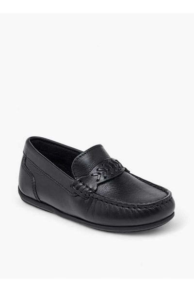 Mister Duchini Textured Slip-On Loafers