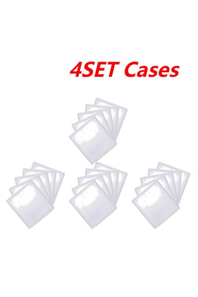 APWIKOGER 20PCS Cases 25-5PCS Plastic Game Card Cartridge Cases Transparent Anti Dust Cover Storage Boxes for