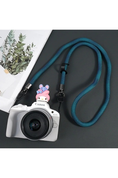 Choice حزام كتف للكاميرا باللون الأخضر الداكن بنمط عالمي لكاميرات نيكون وباناسونيك وكانون ولايكا وبنتاكس F