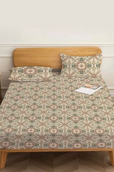 Rivaİstanbul Double Bed Sheet Ethnic Palace Cotton