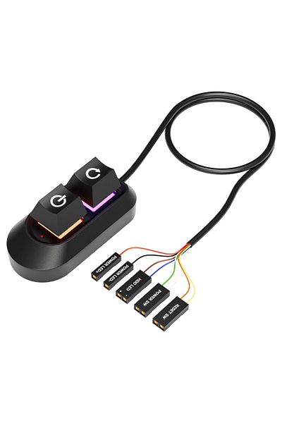 Choice Opaque 2M Mechanical Key External Power On Off Motherboard Switch On Off Power SW Cables PC Power Sw