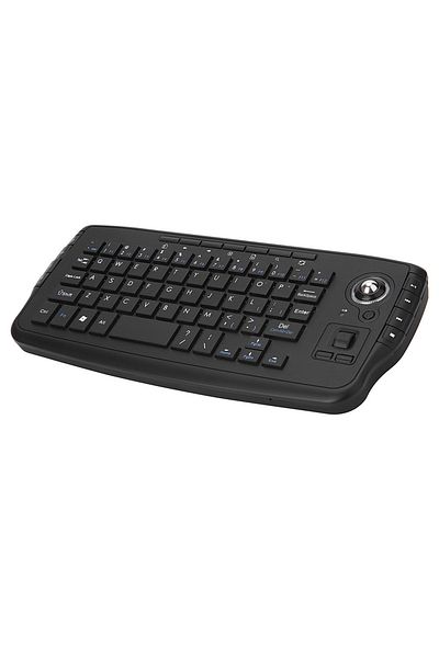 Choice Black E30 2.4ghz Wireless Keyboard With Trackball Mouse Scroll Wheel Remote Control For Android Tv B