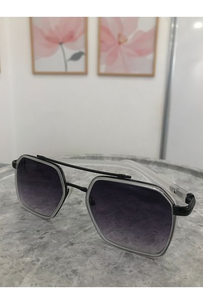lunaaccessoriess Black and White Bone Model Sunglasses