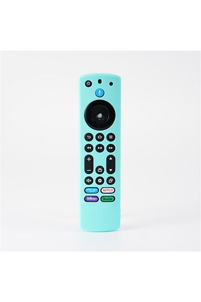 Choice Lake Blue Silicone Remote case for 2023 Fire TV Stick 4K Max 2nd/Fire TV Omni Series/Fire TV 4-Serie