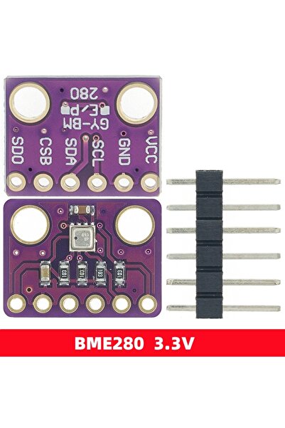 Choice12 BME280 3.3V BME280 5V 3.3V Digital Sensor Temperature Humidity Barom...