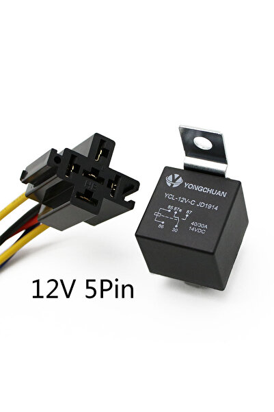 Choice 12V 5P Waterproof Automotive Relay 12V 24V 4pin 5pin 4P 5P 40A Car Rel...