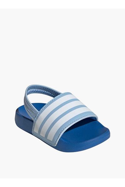 adidas Adidas Boys' Logo Print Slides with Backstrap - ADILETTE ESTRAP I