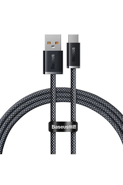 Baseus 1m Dark blue Baseus 100W USB A To USB C Cable USB-C PD Fast Charging Charger Wire Cord For Huawei Sa