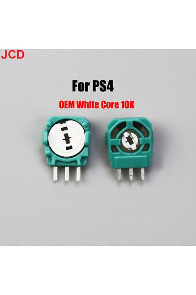 JCD F JCD 10pcs Original 3D Analog Micro Switch Sensor for PS4 PS5 Controller 3D Thumbstick Axis Resist.