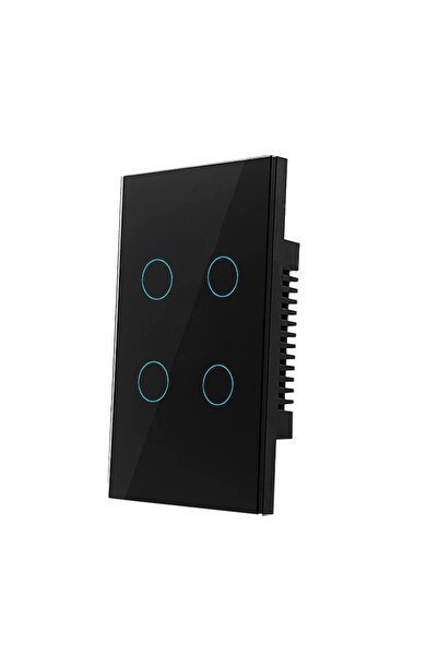 Choice3 مفتاح واي فاي ذكي E US WIFI L 4 أسود اللون، مناسب لتطبيق EWelink، يدع...