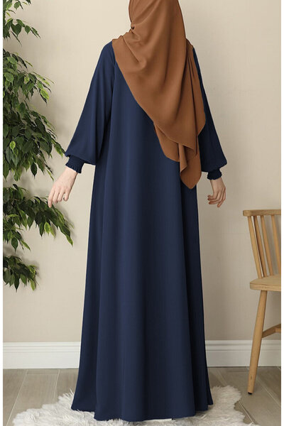 suhneva Темно-синій Asel Mevlana Klos Abaya