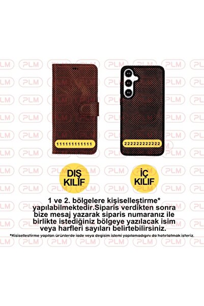 Bouletta Samsung Galaxy S25 Ultra uyumlu, Hakiki Deri, El Yapımı, Cüzdanlı Kılıf, Gölgeli Gri