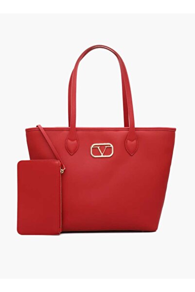 V Italia حقيبة حمل صلبة بمقبض مزدوج وحقيبة