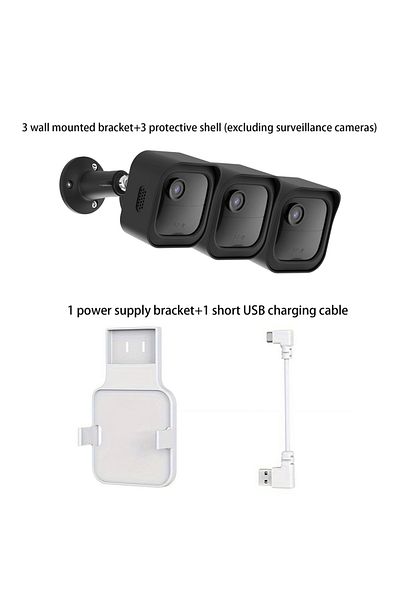 Choice 3 Pcs Suitable For Blink Outdoor 4th Gen/3rd Gen Surveillance Camera Wall Mounting Bracket Protectiv