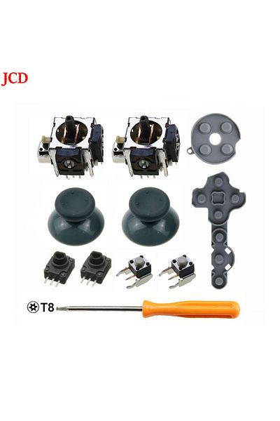JCD B 11 In 1 For Microsoft Xbox 360 Controller Analog Stick Sensor Potentiometers Thumb Grips Lt.