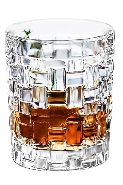 Yenigeldi 1 Piece Glass Handmade Straw Mesh Cup Coffee Tea Presentation Cup