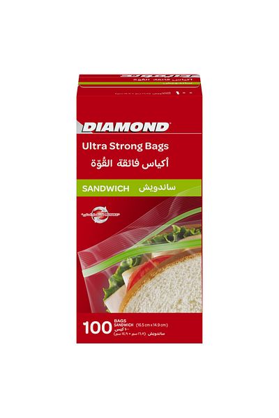 DIAMOND سحاب B ساندويتش 12/100 قطعة BD