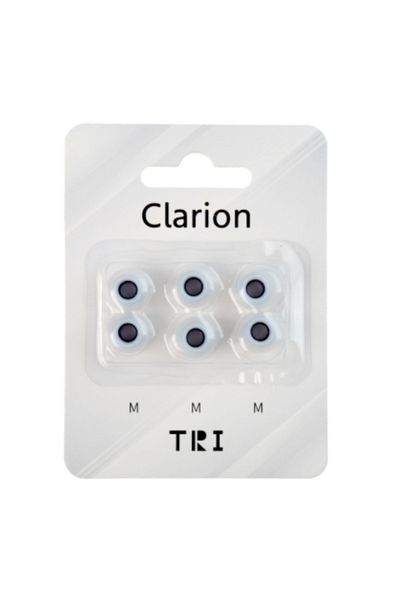 Choice M Tri Clarion Silicone Earphone Eartips 3 Pairs For S/m/l Size Headphone Accessory Wired Headset Ea.