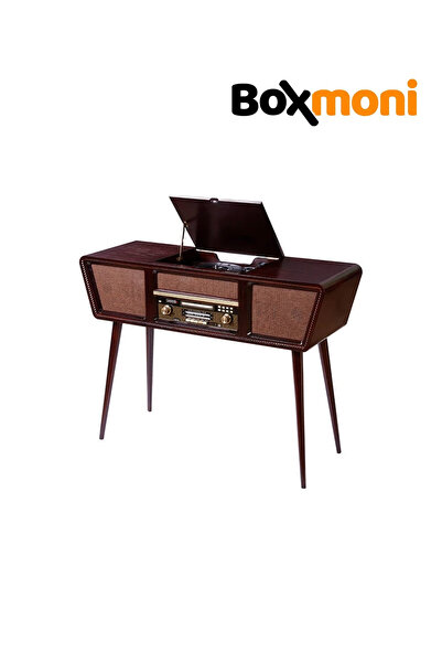 BOXMONİ Boxmoni Gramafon Standlı