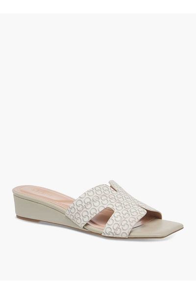 Celeste Women's Stitch Detail Slip-On Sandals with Wedge Heels