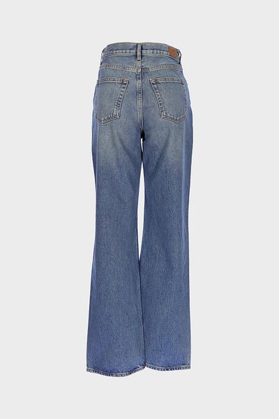 CROSS JEANS Diana Light Blue High Waist Zip Straight Jeans - C 4517-118