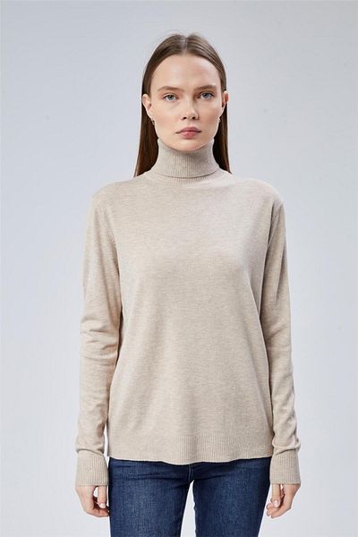 HomeStore KazakLarge Fisherman Collar Knit Sweater