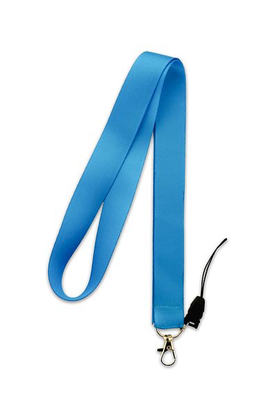 PABALAS Blue Color Neck Lanyard Strap Name Badge Holder-Phone Strap