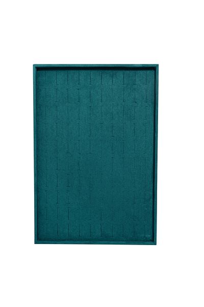 Choice Dark Green (BIG) 1 Pc Velvet Jewelry Storage Tray Ring Earring Display Box Brooche Handicraft Classi