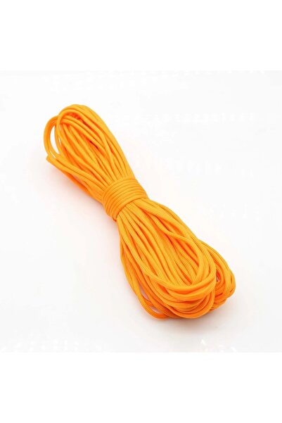 Choice حبل باراكورد برتقالي بطول 30 متر للتخييم في الهواء الطلق، حبل نجاة، حب...