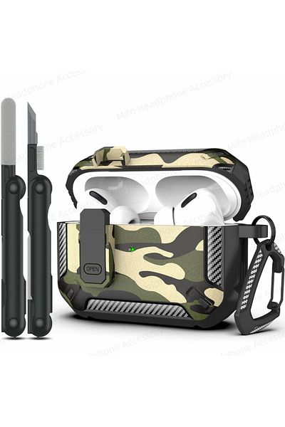 Choice For AirPod Pro 2nd 2 in 1 Case AirPod Pro 2023 switch case with Cleaner Kit Luxury Fall Prevention T