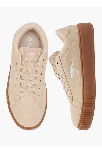 Kangaroos Women's Logo Detail Sports Shoes with Lace-Up Closure