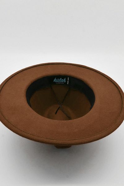 Külah Men's Fedora Hat Brown