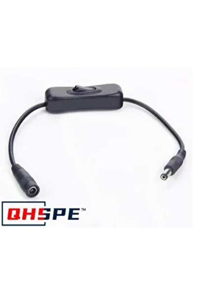 Choice3 DC black 30CM DC Extended Extension Switch USB Cable - Power Cord wit...