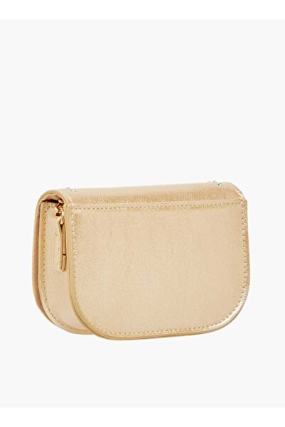 Celeste Celeste Embellished Crossbody Bag with Chain Strap and Button Closure