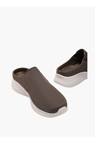 SKECHERS Men's Textured Slip-On Mules - SKECHLITE PRO