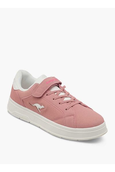 Kangaroos Girls' Panelled Sports Shoes with Hook and Loop Closure
