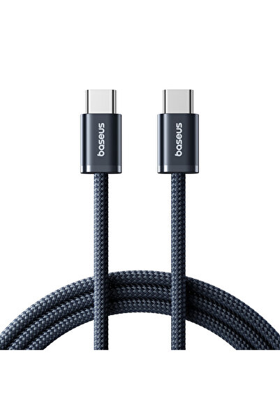 Choice6 كابل شحن سريع من نوع Type C إلى USB-C من BASEUS بطول 1 متر، لون أزرق ...