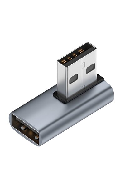 Choice F NNBILI محول تمديد USB 3.0 بزاوية قائمة 90 درجة موصل USB مرفقي لأعلى ...
