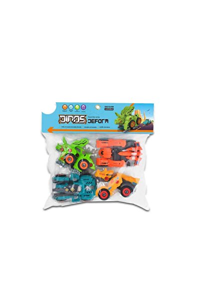 Prestij Oyuncak Poşetli 4 Lü Sök Tak Araba Seti