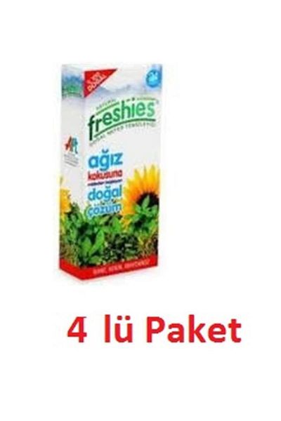 Freshies Oral Odor Remover and Breath Cleaner Capsules 24 Pieces x 4 Packs