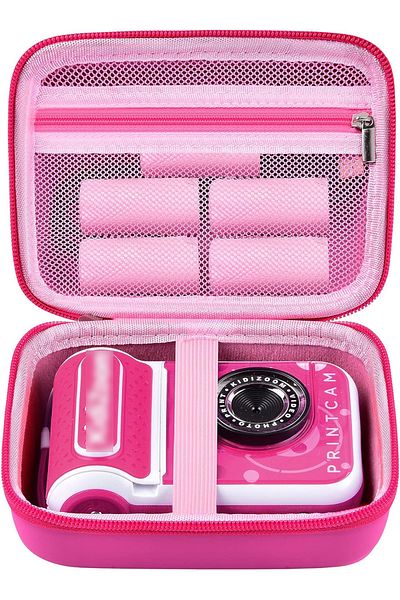 Choice Pink Kids Camera Case Compatible With Vtech/kidizoom Printcam & Thermal Rolls Print Refill Paper, To