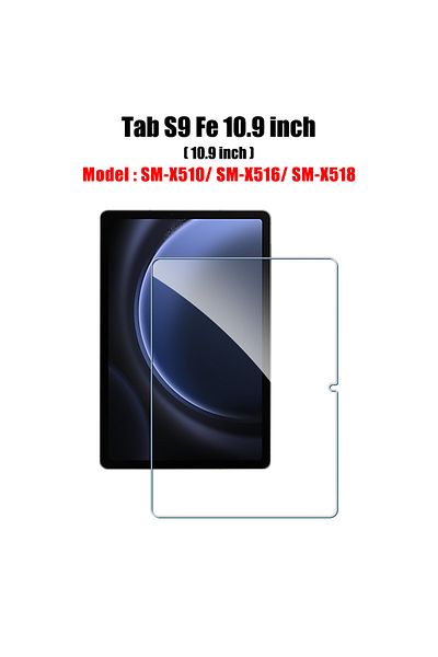 Choice Tab S9 Fe 10.9 Tempered Glass Screen Protector For Samsung Galaxy Tab S6 Lite A9 Plus S8 S9 Plus Ult
