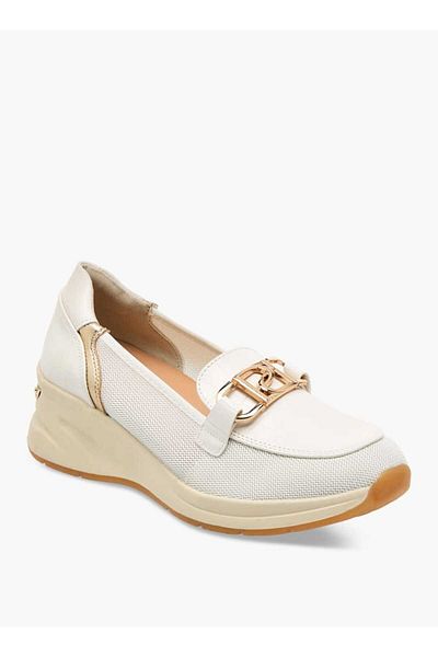 Paprika Paprika Panelled Slip-On Loafers with Metal Accent
