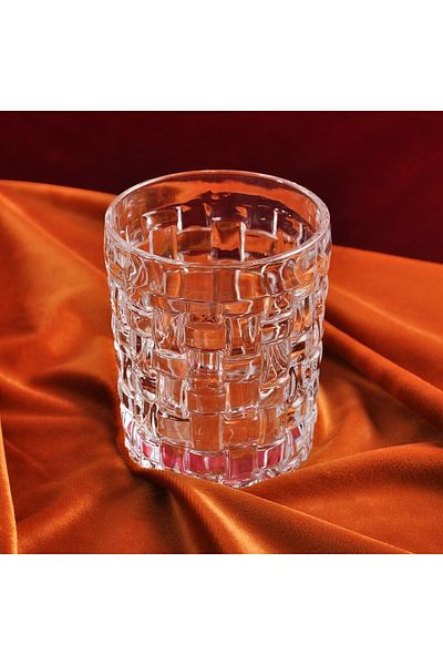 Yenigeldi 1 Piece Glass Handmade Straw Mesh Cup Coffee Tea Presentation Cup