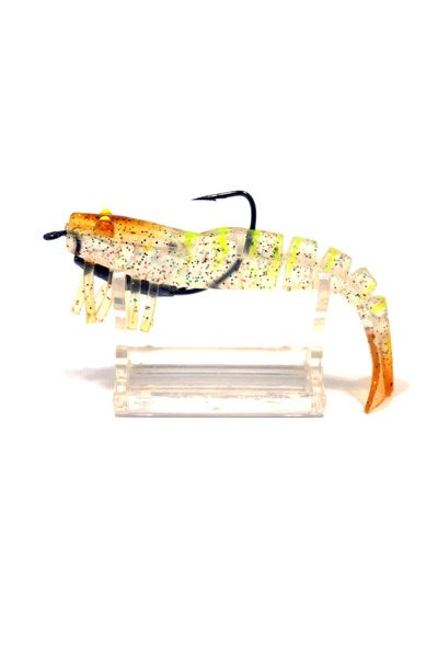 CAPTAIN 3064 Silikon Karides 3d 8.5 Cm Suni Yem 8gr 12