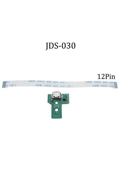 Choice JDS 030 12pin TingDong For PS4 Controller Micro USB Charging Board Port Socket jack Dock 12Pin 14Pin