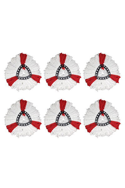 Choice 6 قطع من رؤوس الممسحة البديلة المتوافقة مع رؤوس ممسحة Vileda O-Cedar ا...