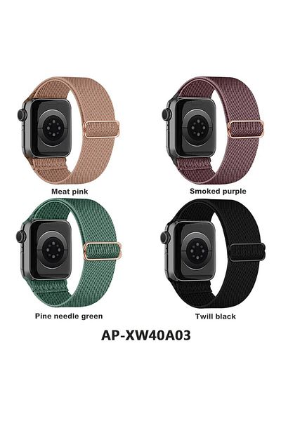 Choice 38 40 41mm AP-XW04A03 4 Packs Sport Watch Bands Compatible with Apple Watch Ultra 42/44/45/49mm38/40
